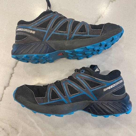 Salomon Kids' Speedcross Junior Trail Running Shoes Size 2 - Picture 4 of 6